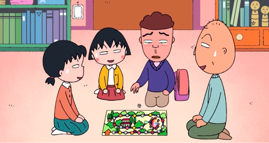 마루코 등장인물 단체 이미지